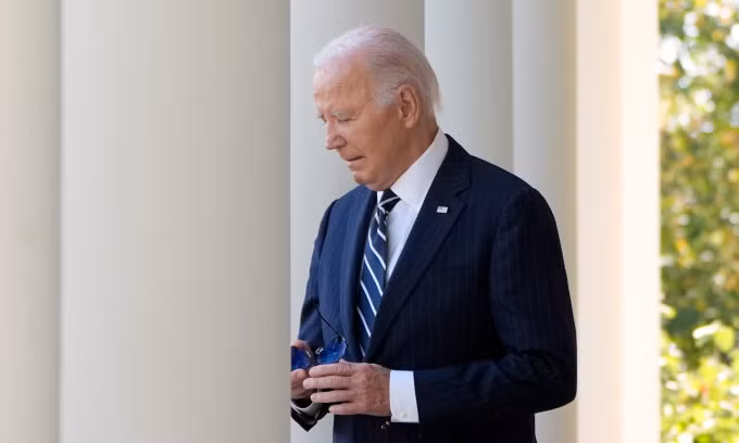 Ông Biden tại Nhà Trắng hôm 7/11. Ảnh: AP