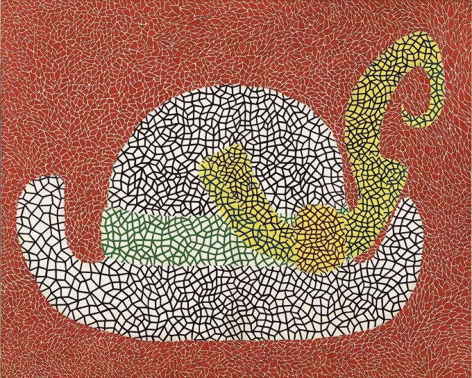 Bức tranh "Hat", kích thước 131x162 cm. Ảnh: Sotheby's