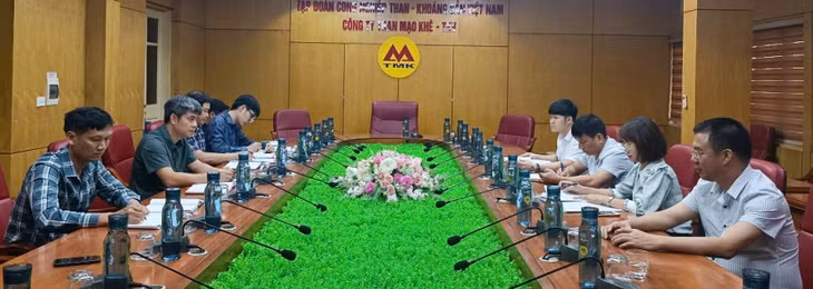 Công ty Than Mạo Khê làm việc với Sở Tài nguyên & Môi trường ngày 20/11/2024.