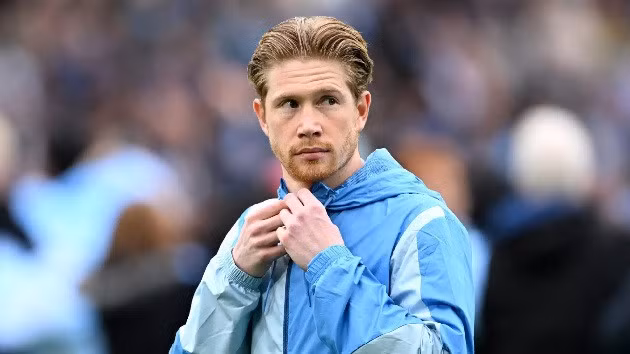 De Bruyne đã bình phục chấn thương.