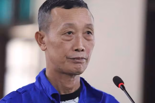 Bị cáo Hà lĩnh án 16 năm tù vì giết vợ. Ảnh: Công an Hà Tĩnh.