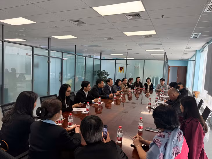 Quang cảnh buổi làm việc tại tỉnh Vân Nam, Trung Quốc.