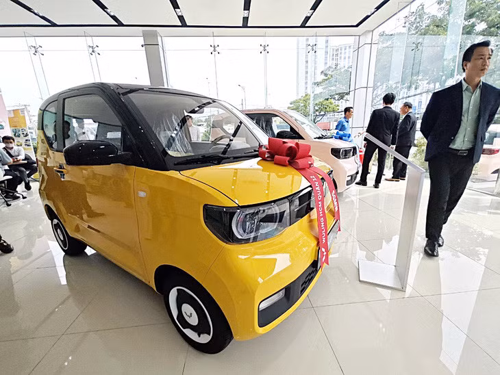 Nhiều mẫu xe Trung Quốc giới thiệu đến khách Việt trong năm 2024 - Ảnh: CÔNG TRUNG