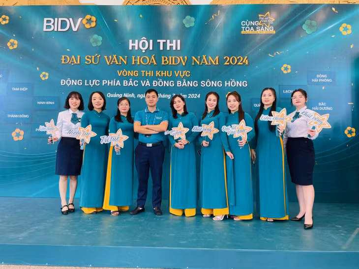 Đoàn Thanh niên BIDV Tây Nam Quảng Ninh tham gia Hội thi Đại sứ Văn hóa BIDV năm 2024
