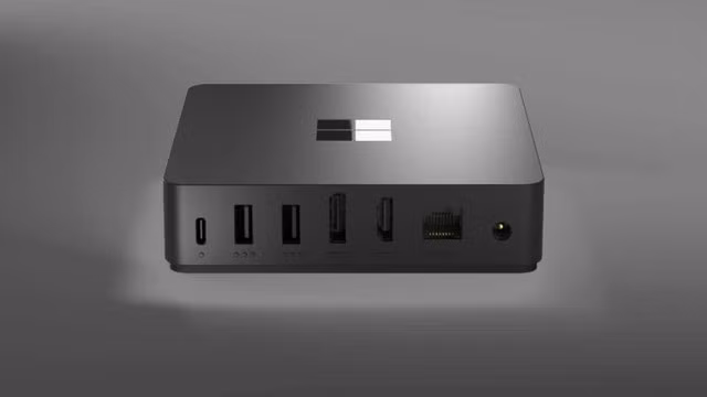 Cấu hình không cao nhưng Microsoft 365 Link vẫn có đủ các cổng kết nối ngoại vi phổ biến hiện nay.