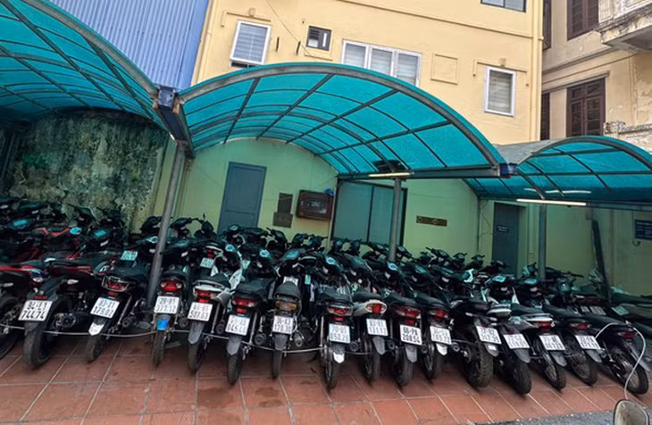 Các phương tiện liên quan đến vụ án. Ảnh: CACC