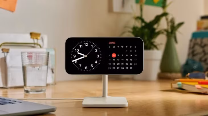 Chế độ Standby của iPhone. Ảnh: 9to5Mac.
