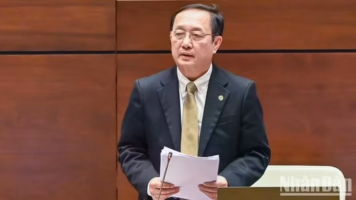 Bộ trưởng Khoa học và Công nghệ Huỳnh Thành Đạt. (Ảnh: DUY LINH)
