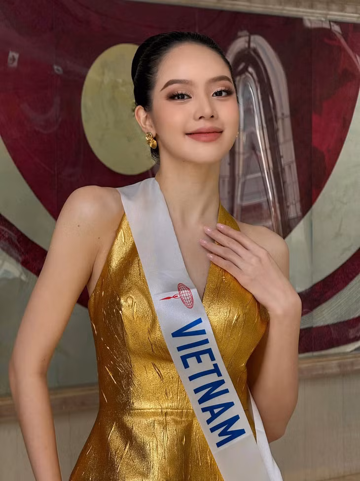 Hoa hậu Thanh Thủy trong khuôn khổ cuộc thi Miss International 2024 - Ảnh: FBNV