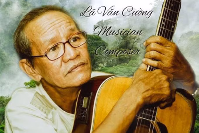 Nhạc sĩ Lã Văn Cường. Ảnh: Fanpage Lã Văn Cường