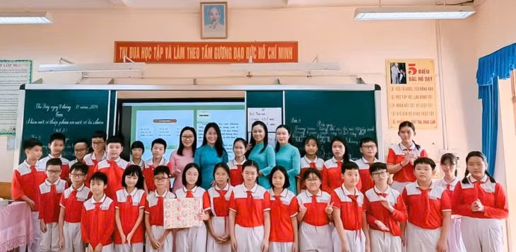 Trường TH Trần Hưng Đạo (TP Hạ Long) tổ chức hội giảng chào mừng ngày Nhà giáo Việt Nam 20/11.(Ảnh chụp tháng 11/2024)