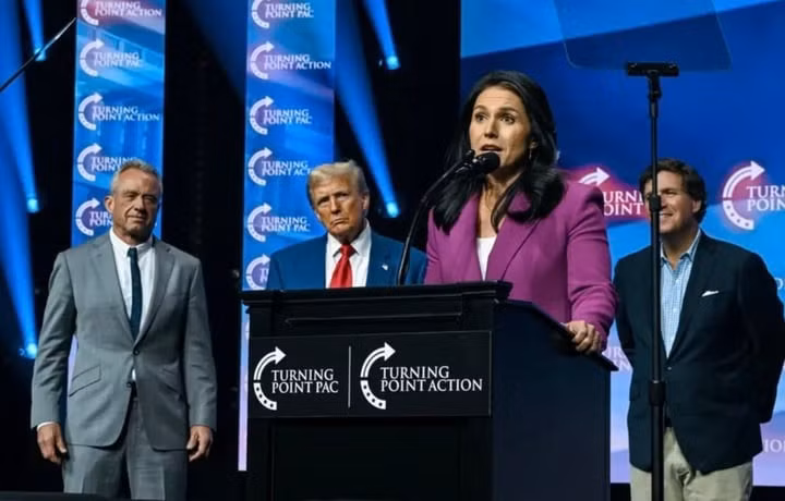 Tổng thống đắc cử Donald Trump chọn cựu nữ nghị sĩ đảng Dân chủ Tulsi Gabbard làm giám đốc tình báo quốc gia Mỹ. (Ảnh: THE NEW YORK TIMES)