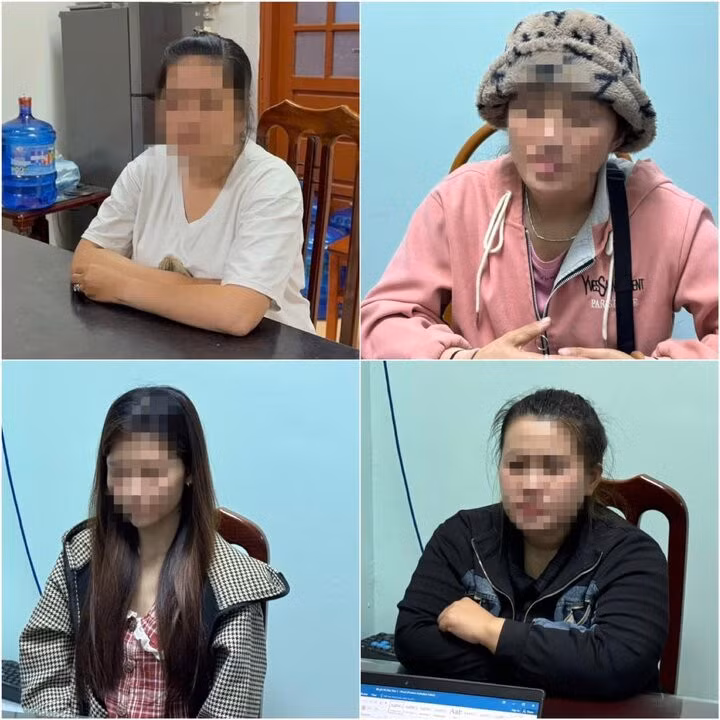 Công an Hoà Bình bắt nhóm đối tượng mua bán trẻ sơ sinh. Ảnh: Công an Hòa Bình.