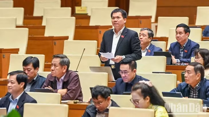 Đại biểu Dương Khắc Mai - Đoàn đại biểu Quốc hội tỉnh Đắk Nông. (Ảnh: DUY LINH)
