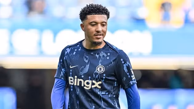 Sancho mới đây trở lại tập luyện cùng Chelsea.