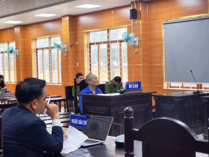 Luật sư bào chữa cho bị cáo Việt cũng không biết nói gì trước tội ác quá khủng khiếp mà bị cáo và đồng phạm đã gây ra - Ảnh: TRẦN MAI
