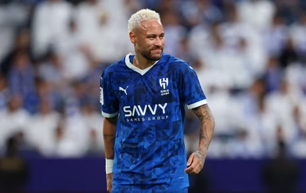 Neymar dính chấn thương khi cùng Al Hilal đối đầu Esteghlal.