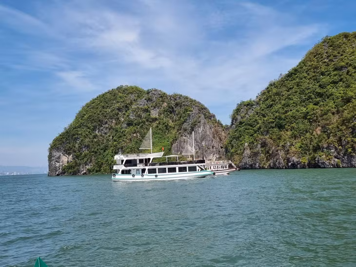 Hoạt động du lịch tại vịnh Hạ Long đã trở lại sôi động.