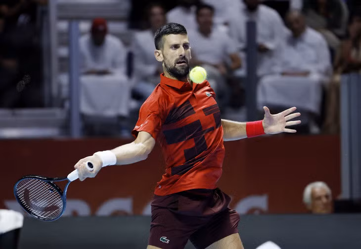 Djokovic tuyên bố rút lui khỏi ATP Finals 2024 - Ảnh: Reuters