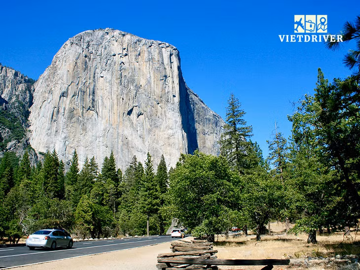 El Capitan - Một trong những địa điểm đẹp ở California.
