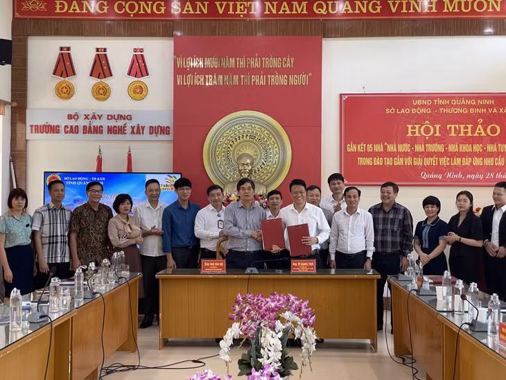 Sở LĐ-TB&amp;XH tổ chức hội thảo gắn kết đào tạo với giải quyết việc làm. Ảnh: Nguyên Ngọc