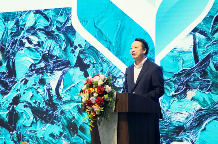 Ông Nguyễn Quang Vinh, Phó Chủ tịch VCCI, phát biểu khai mạc hội thảo.