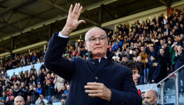 Ranieri chính thức trở lại dẫn dắt Roma.