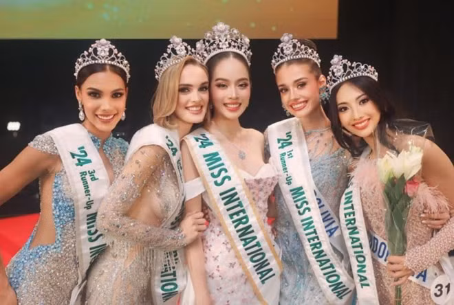 Huỳnh Thị Thanh Thủy đăng quang Miss International. Ảnh: Ban tổ chức