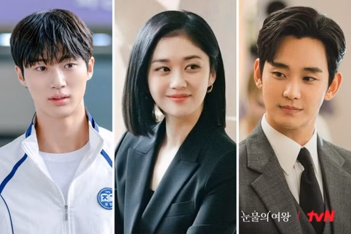 Kim Soo Hyun bị Byeon Woo Seok và Jang Nara vượt mặt.