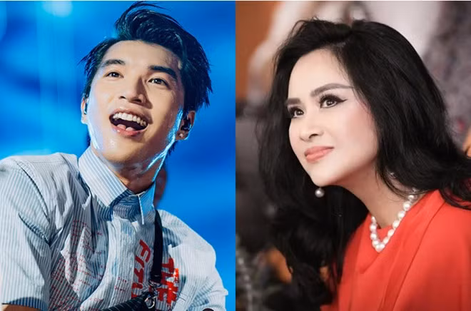 HIEUTHUHAI và NSND Thanh Lam. Ảnh: Nhà sản xuất