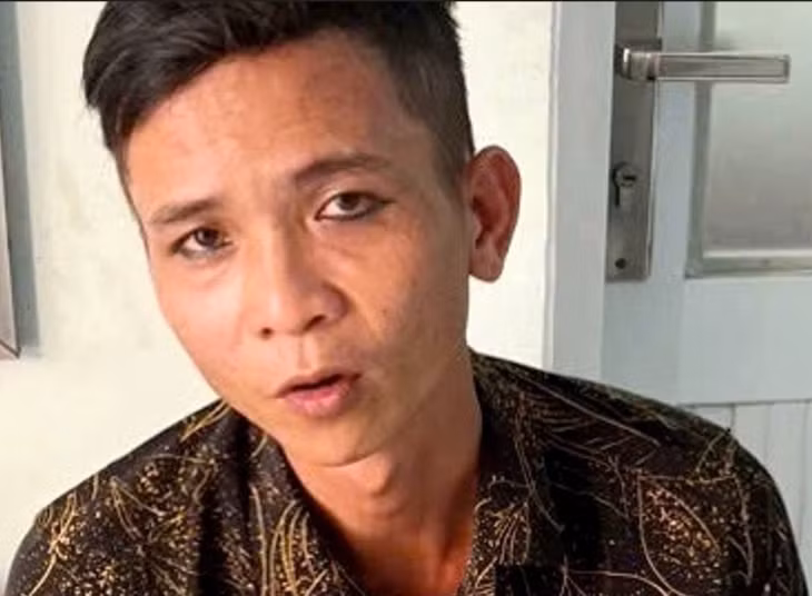 Út Anh, đối tượng trốn truy nã 16 năm bị tổ CSGT phát hiện bắt giữ.