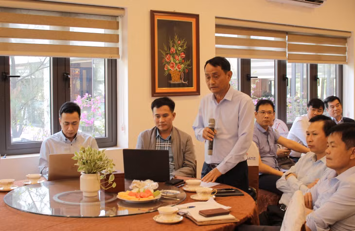 Lãnh đạo các doanh nghiệp phát biểu ý kiến tại chương trình.