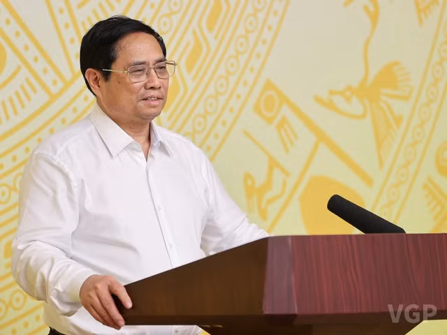 Thủ tướng: Đảng ủy Khối có vai trò rất quan trọng trong công tác cơ cấu lại DNNN, nhất là trong việc phát huy tối đa các nguồn lực mà khối DNNN đang nắm giữ - Ảnh: VGP/Nhật Bắc