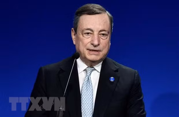 Thu tuong Italy Mario Draghi tuyen bo tu chuc truoc Quoc hoi hinh anh 1