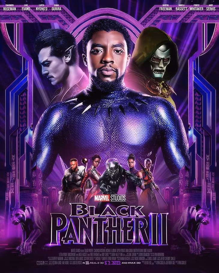 “Black Panther 2” hứa hẹn mang đến nhiều điều thú vị, bất ngờ dành cho người hâm mộ. Ảnh: Xinhua