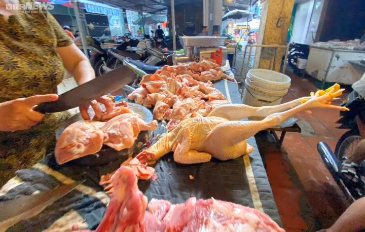 Ngoại trừ thịt heo, các loại thịt khác hầu như giá không đổi, chưa có dấu hiệu giảm.