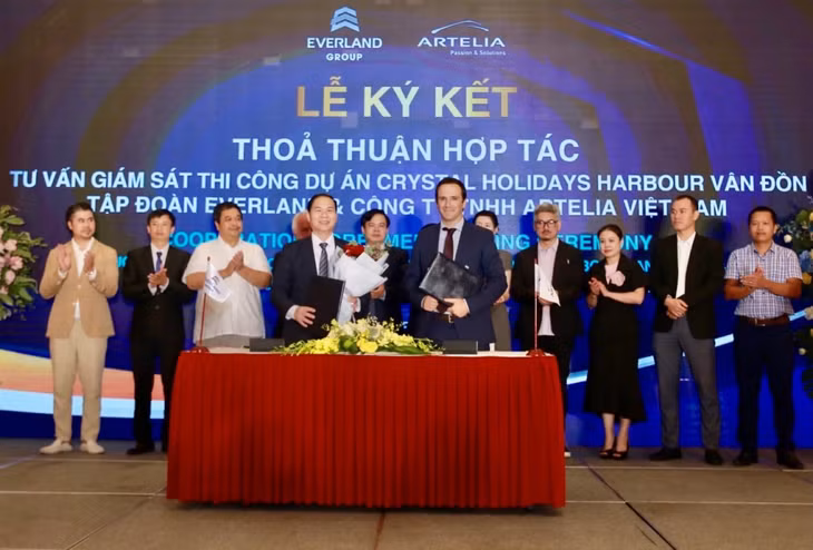Everland và Artelia ký thỏa thuận hợp tác tư vấn giám sát thi công Dự án Crystal Holidays Harbour Vân Đồn.