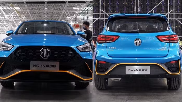 MG ZS Sports 2022 ra mắt, đối đầu Toyota Corolla Cross