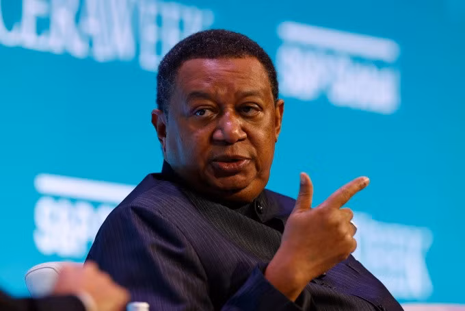 Tổng thư ký OPEC Mohammad Barkindo. Ảnh: Bloomberg