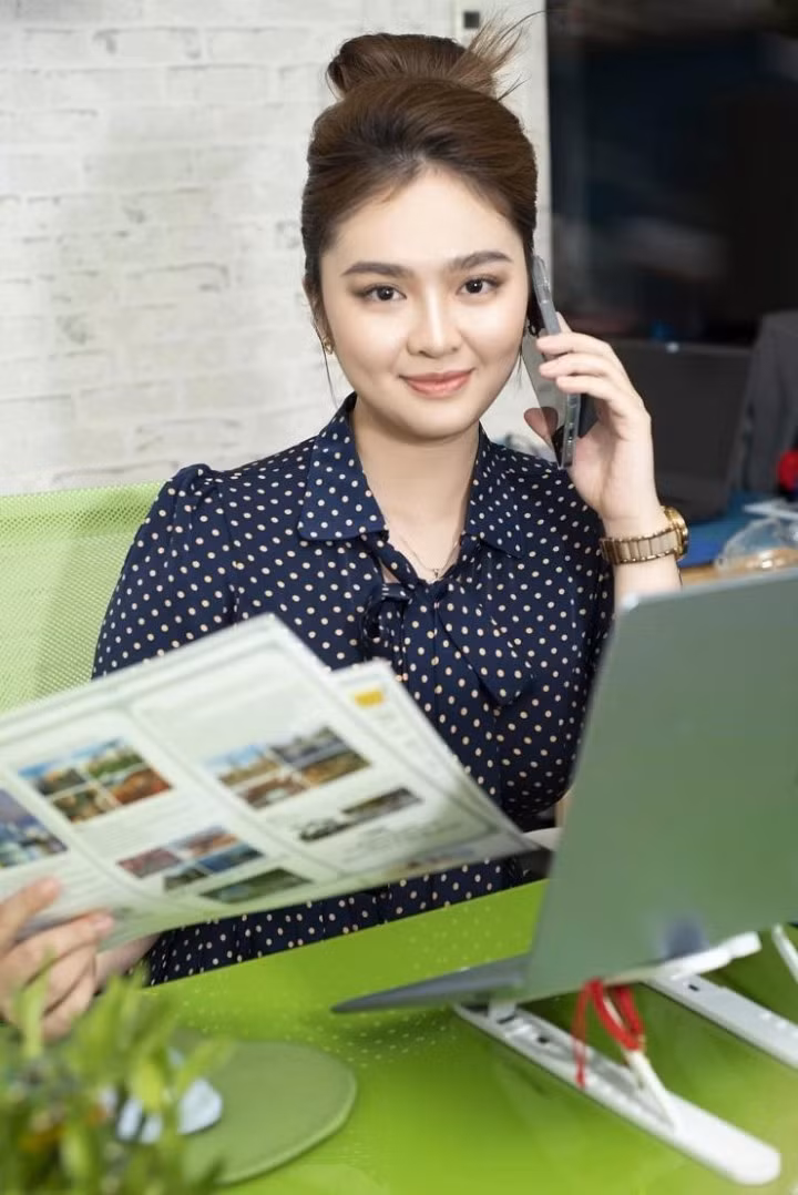 Thiện Nhân ở tuổi 20.