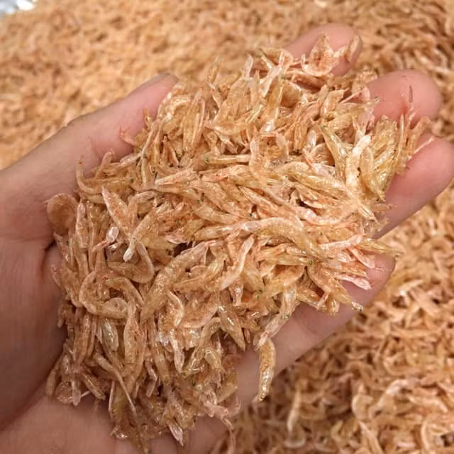 Tép khô nhiều canxi nhưng cơ thể lại không hấp thụ được. (Ảnh minh họa).