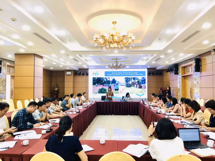 Quang cảnh hội nghị.