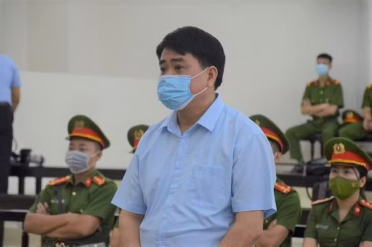 Bị cáo Nguyễn Đức Chung tại phiên phúc thẩm.