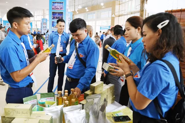 Xây dựng, phát triển các kênh hỗ trợ phân phối và tiêu thụ sản phẩm khởi nghiệp của thanh niên.
