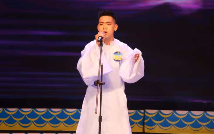 Thí sinh Mạc Hoàng Lương (TP Móng Cái, Quảng Ninh).