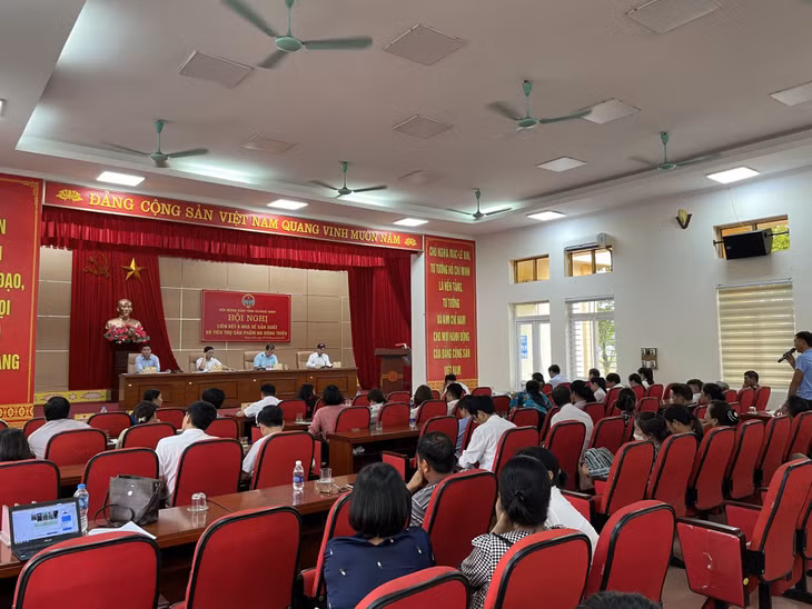 Hội Nông dân tỉnh tổ chức hội nghị liên kết "6 nhà" trong sản xuất, tiêu thụ na cho hội viên, nông dân TX Đông Triều.
