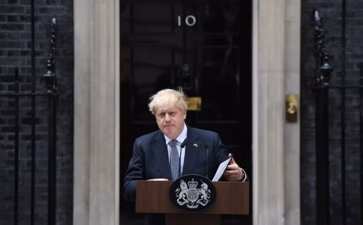 Ông Boris Johnson. Ảnh: Bloomberg