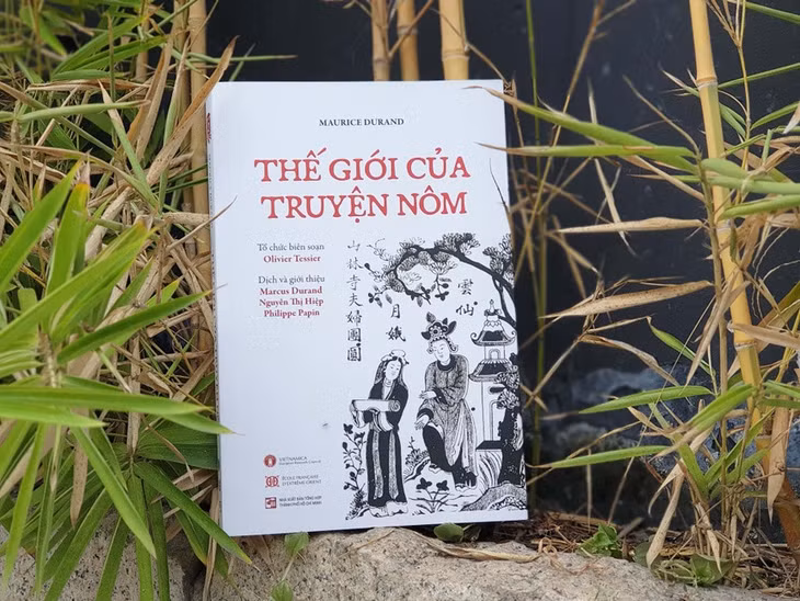 Sách Thế giới của truyện Nôm. Ảnh: Q.M.