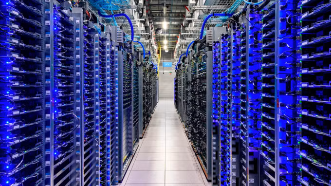 Một trung tâm dữ liệu của Google. Ảnh: Google