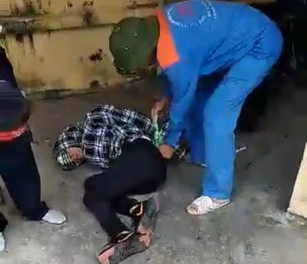 Thai Binh: Nam thanh nien mang sung di cuop ngan hang hinh anh 1